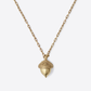 The Oak Tree Medium Brass Acorn Necklace