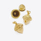 The Oak Tree Medium Brass Acorn Charm