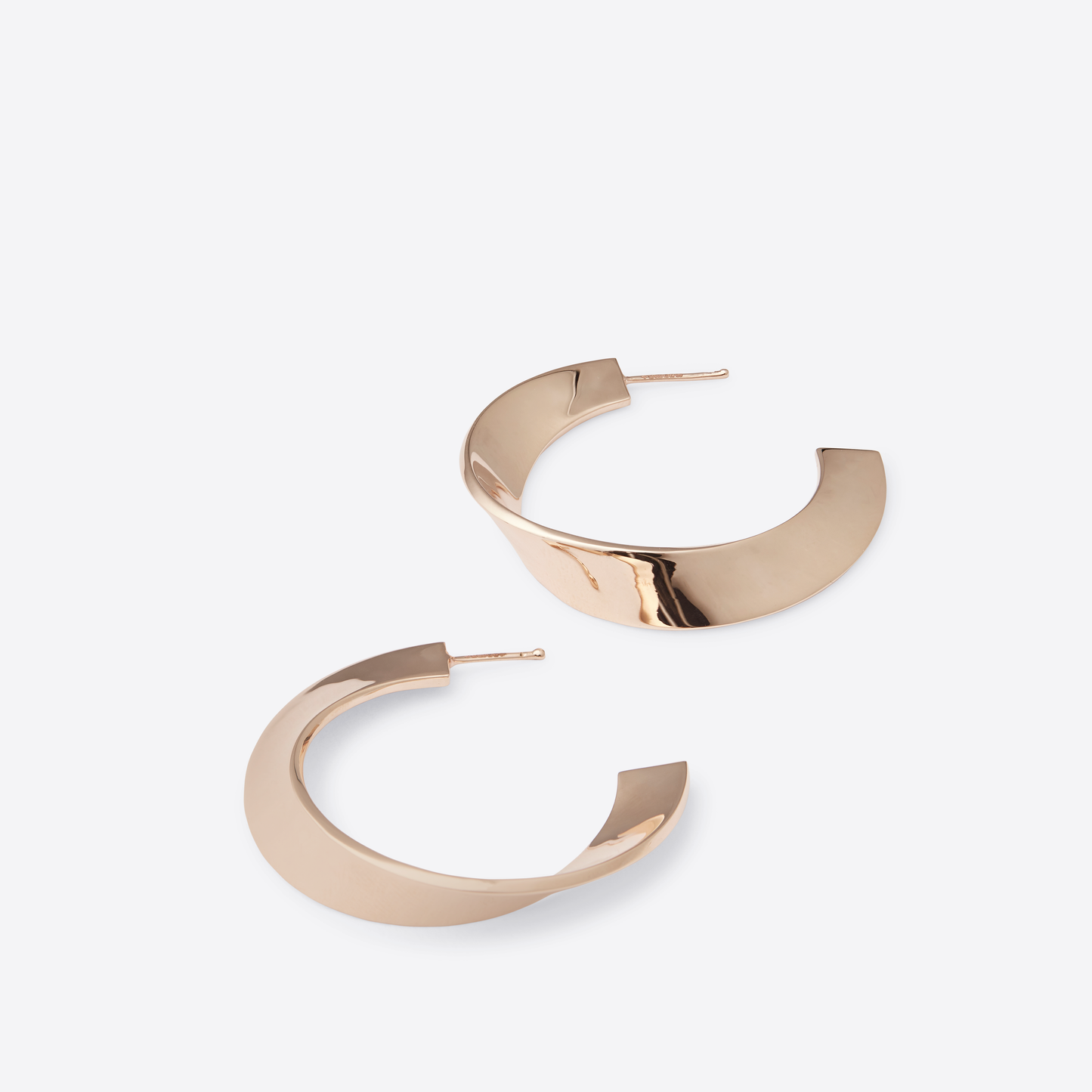 Möbius Hoop Earrings