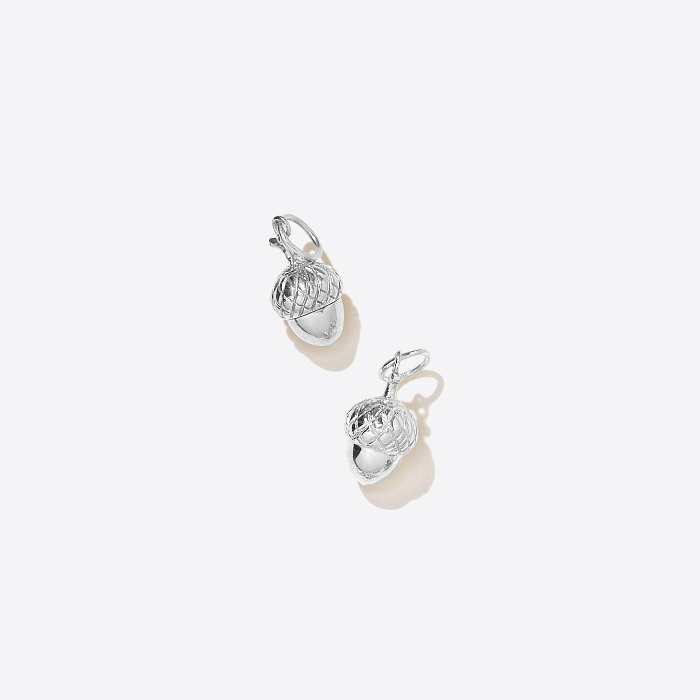 The Oak Tree Small Silver Acorn