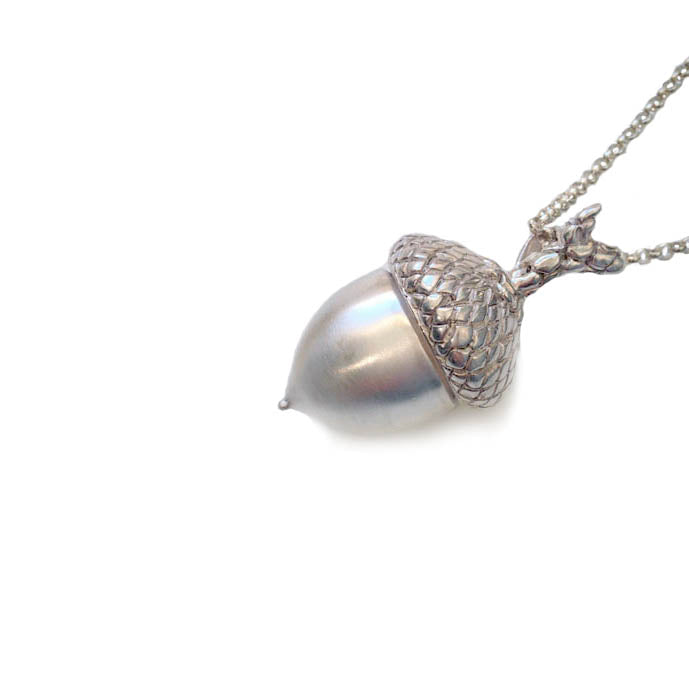The Oak Tree Large Brass Acorn Charm