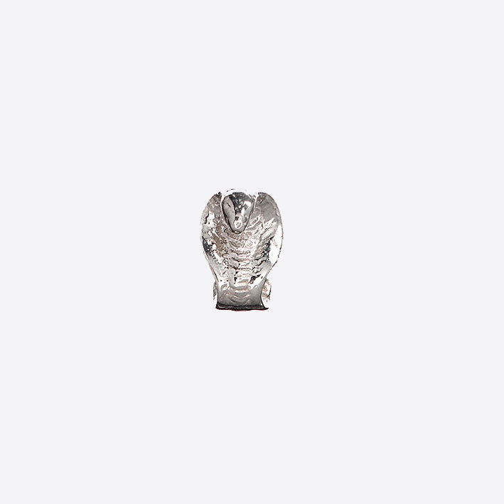 Silver Wadjet Cobra Earrings